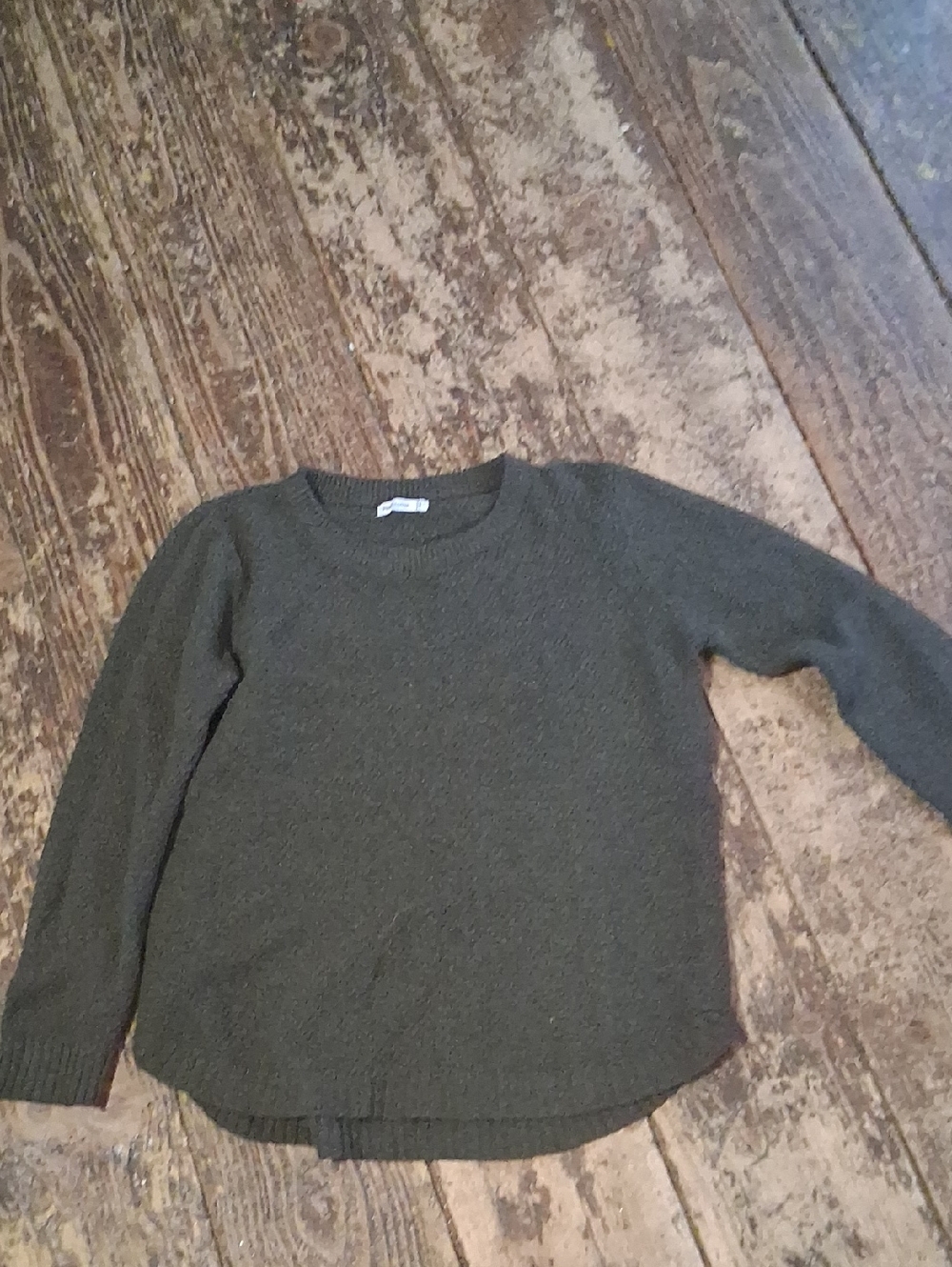 Pink Clover Olive Crewneck Sweater